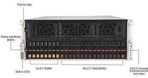 SYS-420GP-TNR GPU 4U Barebone Dual Xeon Scalable Processor Up To 8TB DRAM SATA3, NVMe Dual 10GbE
