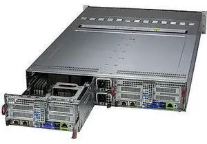SYS-621BT-DNC8R BigTwin 2U Barebone 2-Node Dual Xeon Scalable Processors 5th/4th Generation And Xeon CPU Max Series
