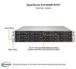 SYS-6029P-WTRT 2U Barebone Dual Processor