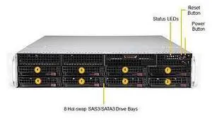 SYS-520P-WTR UP 2U Barebone 3rd Gen Single Xeon Scalable Processor Up To 2TB DRAM SATA3, NVMe, Dual 10GbE
