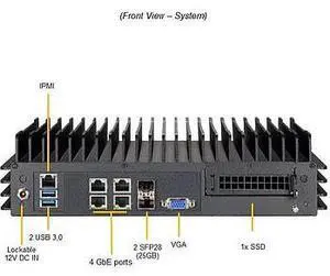 SYS-E302-12D-4C IoT Server Compact Embedded Xeon D-1718T Processor