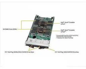 SBI-6429P-C3N Blade Barebone Dual Processor
