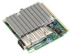 AOC-MIBE6-M1CM Single-Port 100Gbps Versatile InfiniBand And Ethernet Controller Card - Super I/O Module (SIOM) Form Factor