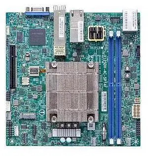 X12SDV-4C-SPT4F Embedded Mini-ITX Motherboard With Xeon D-1718T Processor