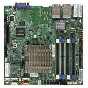 A2SDI-LN4F-O Motherboard Atom Processor C3850, 1 VGA Port SOC Controller Quad LAN With Ethernet Controller I350-AM4 1GbE