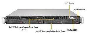CSE-815TQC-R504WB Server Chassis 1U Rackmount