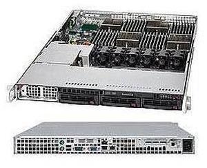 CSE-818TQ-1400LPB Server Chassis 1U Rackmount