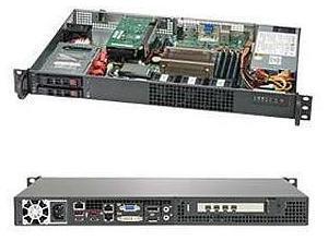 SYS-1019C-HTN2 1U Barebone Single Xeon E-2100/E-2200 Series 8th/9th Generation Processors