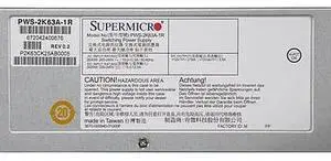 PWS-2K63A-1R Redundant 1U Power Supply 2600W 80 Plus Titanium