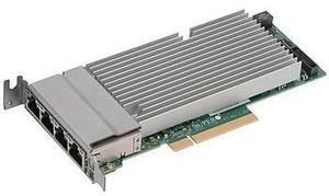 AOC-STG-I4T Standard LP 4-port 10GbaseT, XL710 and X557