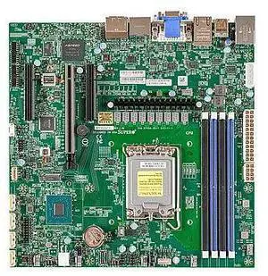 X13SAZ-F Motherboard Micro-ATX Core I9/I7/I5/I3 13th/12th Generation And Pentium/Celeron Processors