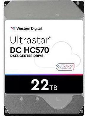 WUH722222AL5204 Hard Drive 22TB SAS 12Gb/S 7200 RPM 3.5in Ultrastar DC HC570 Series