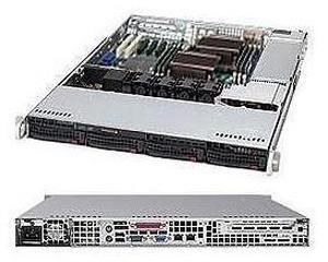 CSE-815TQC-605CB Server Chassis 1U Rackmount