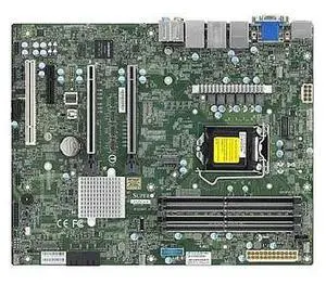 X12SCA-F Motherboard ATX Single Socket LGA-1200 Xeon W-1200/Pentium/Celeron Processors And Core I9/I7/I5/I3 Processor 10th Generation
