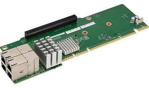 AOC-2UR66-I4XTF-O 2U Ultra Riser 4-Port 10GBase-T And 2x PCI-E X16, XL710 And X557