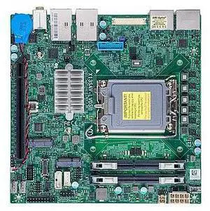 X13SAV-LVDS Motherboard Mini-ITX Single Socket LGA-1700 For 14th/13th/ 12th Generation Core I9/I7/I5/I3/Pentium/Celeron Processor