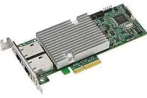 AOC-STGS-I2T 2-Port 10 Gigabit (10GbE) PCI-E 3.0 Ethernet Card