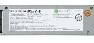 PWS-601D-1R Power Supply 1U 600W DC Redundant Power