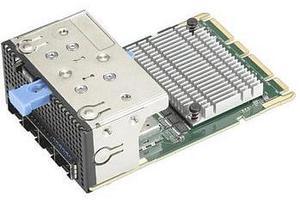 AOC-ATG-I4S XL710-BM1 10GbE Ethernet Adapter Card 4-Port SFP+ Connectors Advanced I/O Module (AIOM) OCP 3.0 1U Height Bracket