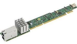 AOC-URN6-I2XT 1U Ultra Riser W/ 2 10Gbase-T 6 NVMe