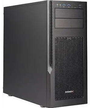 CSE-GS5A-754K Mid-Tower Chassis 750W PS2 Multi-Output Power Supply