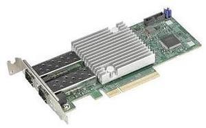 AOC-S25GC-I2S Dual-Port 25GbE Add-On Card - Low-Profile Short Length Standard Form Factor
