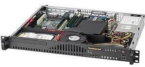 CSE-512-203B Server Chassis 1U Rackmount With Front USB