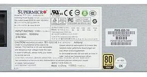 PWS-203-1H 1U 200W Power Supply 80PLUS Gold