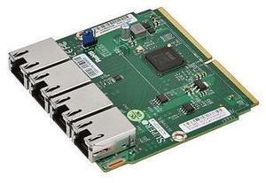 AOC-MGP-I4 4-Port Gigabit Ethernet Controller Card - Super I/O Module (SIOM) Form Factor
