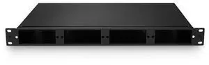 FHD Rack Mount Enclosure, Fixed, 1U, Up to 144F (LC), 4x FHD Cassettes/Panels/Splice Trays FHD Rack Mount Enclosure, Fixed, 1U, Up to 144F (LC), 4x FHD Cassettes/Panels/Splice Trays