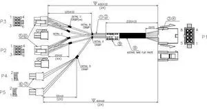 SMC CBL-PWEX-1043 Power Cable