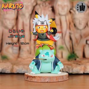 Anime Pokemon Pikachu Cosplay NARUTO Jiraiya GK Collection Birthday Gifts Decoration Action Figure Statues(Uchiha Itachi)