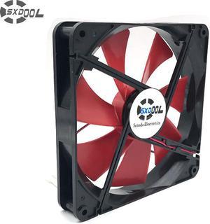 140mm Silent PC Computer Cooler 14cm Case Cooling Fan DC 12V 4D plug,140X140X25mm 1150RPM