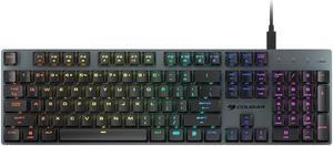COUGAR LUXLIM: Extreme Low Profile Optical-Mechanical Gaming Keyboard