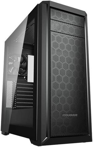 COUGAR MX330-G PRO, Mid Tower Case with Full Mesh Front Panel + Tempered Glass Side Panel, with Type C Gen 2, support 5.25ODD