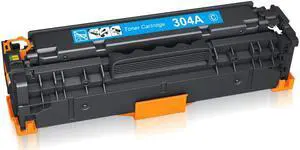 New Cyan Toner Cartridge For HP 304A CC531A Compatible with HP Color Laserjet Pro M451dw 451dn 451nw 475dn 475dw 375nw 351a CP2025 2025N 2025DN CM2320 2320N MFP 2320NF 2320FXI M476nw 476dn 476dw
