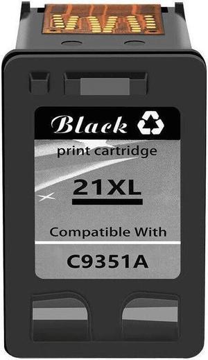 Remanufactured Black Ink Cartridges For HP C9351A 21XL Compatible For Use With HP DeskJet 3747 3910 3915 3918 3920 3930 3930 OfficeJet 4310 4315 4315v 4315xi J3600 More