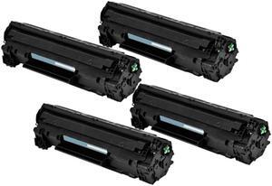 4 Pack New Toner Cartridge For HP 12A Q2612A Compatible with HP LaserJet Pro 1010 1012 1015 1018 1020 1022 1022n 1022nw 3015 3020 3030 3050 3052 3055 M1319f MFP M1005 MFP
