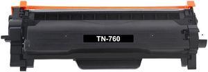 New High-Yield Toner Cartridge For Brother TN760 TN730 Compatible with Brother MFC-L2690DW 2710DN 2710DW 2712D 2713DW 2715DW 2717DW 2730DW 2750DW XL L2759DW DCP-L2510D 2512D 2530DW More