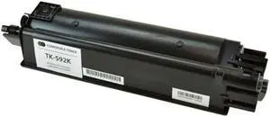 New Compatible Black Toner Cartridge For Kyocera Mita TK592K TK-592K Container For use with Kyocera Mita Ecosys M6026cidn 6526cdn 6526cidn P6026cdn FS-C2026MFP 2126MFP 2126MFP 2526MFP