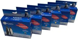 6 Pack High-Yield Black Cyan Magenta Yellow Gray Red Ink Cartridge For Epson 312XL 314XL Compatible with Epson Expression Photo XP-15000