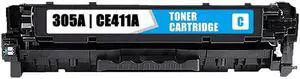 New Cyan Toner Cartridge For HP 305A CE411A Compatible with HP Color LaserJet Pro M351 M375 M451 M475 M375NW