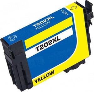 High-Yield Yellow Ink Cartridge With Chip Show Ink Level For Epson 202XL T202XL 420 Compatible with Epson Expression XP-5100 WorkForce WF-2860