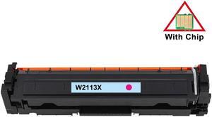 New High-Yield Magenta Toner Cartridge With Chip For HP 206X W2112X Compatible For Use With HP Color LaserJet Pro M255dw M255nw MFP M282nw 283fdn 283cdw 283fd