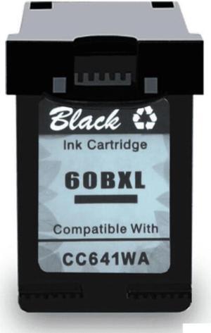 High-Yield Black Ink Cartridges For HP CC641WA 60XL Compatible For Use With HP PhotoSmart C4600 C4610 C4635 C4640 DeskJet D1660 D2500 D2530 D2545 D2560 D2660 F4210 F4230 F4235 More