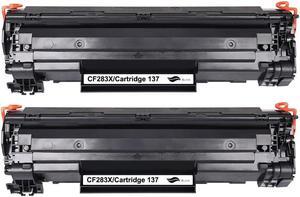2 Pack New High-Yield Toner Cartridge For HP 83X CF283X Compatible with HP LaserJet Pro M201n M201dw M225dn M225dw M225rdn