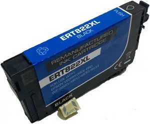 High-Yield Black Ink Cartridge With Chip Show Ink Level For Epson 822 822XL T822XL120 Compatible with Epson WorkForce Pro WF-3820 4820 4830 4834