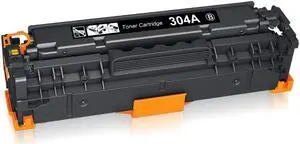 New Black Toner Cartridge For HP 304A CC530A Compatible with HP Color Laserjet Pro M451dw 451dn 451nw 475dn 475dw 375nw 351a CP2025 2025N 2025DN CM2320 2320N MFP 2320NF 2320FXI M476nw 476dn 476dw
