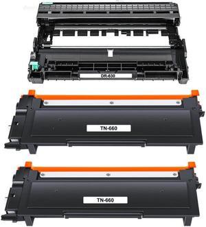 2PK TN660 Toner+DR630 Drum For Brother DCP-L2500D 2520DW 2540DN HL-L2300D 2305W 2320D MFC-L2680W 2685DW 2700DN More