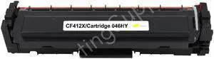New Yellow Toner Cartridge For HP 410X CF412X Compatible with HP Color LaserJet Pro M452dn 452dw 452nw 377dw 477fdn 477fdw 477fnw